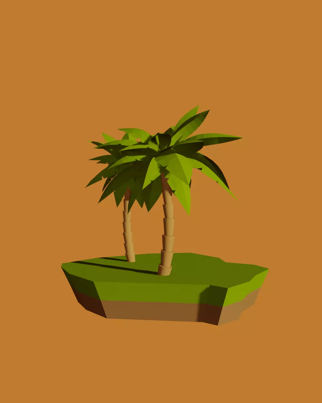 Coconut Tree 3D model_0