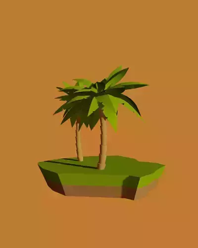 Coconut Tree 3D model