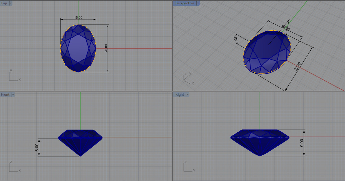 Ring and Earrings set 51861 3D print model_7