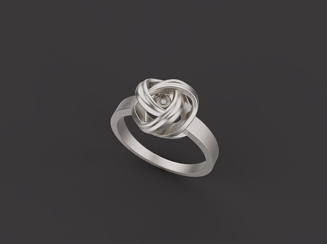 Ring and Earrings set 30202 3D print model
