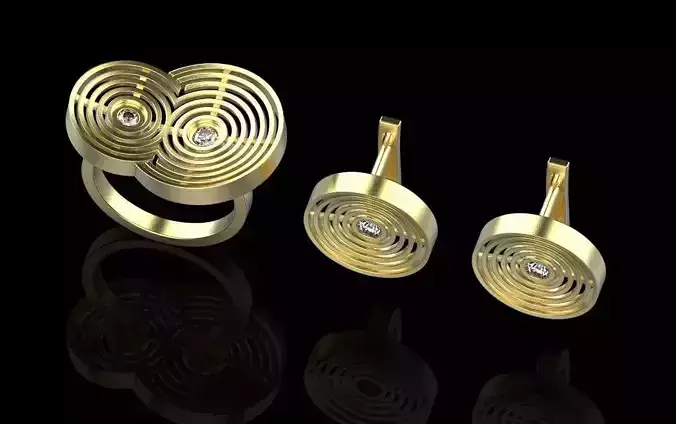 Rings and Earrings 30098