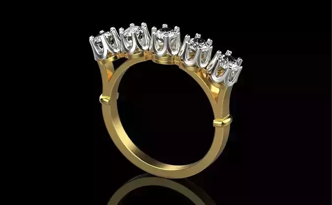 Ring and Earrings set 60337