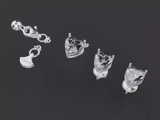 Pendant and Studs set 75037