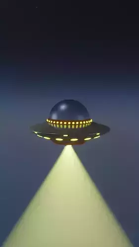 Hovering UFO