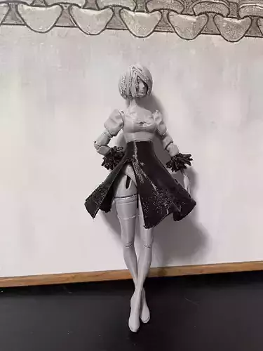 2B BJD from Neir Automata 15cm  3D print model