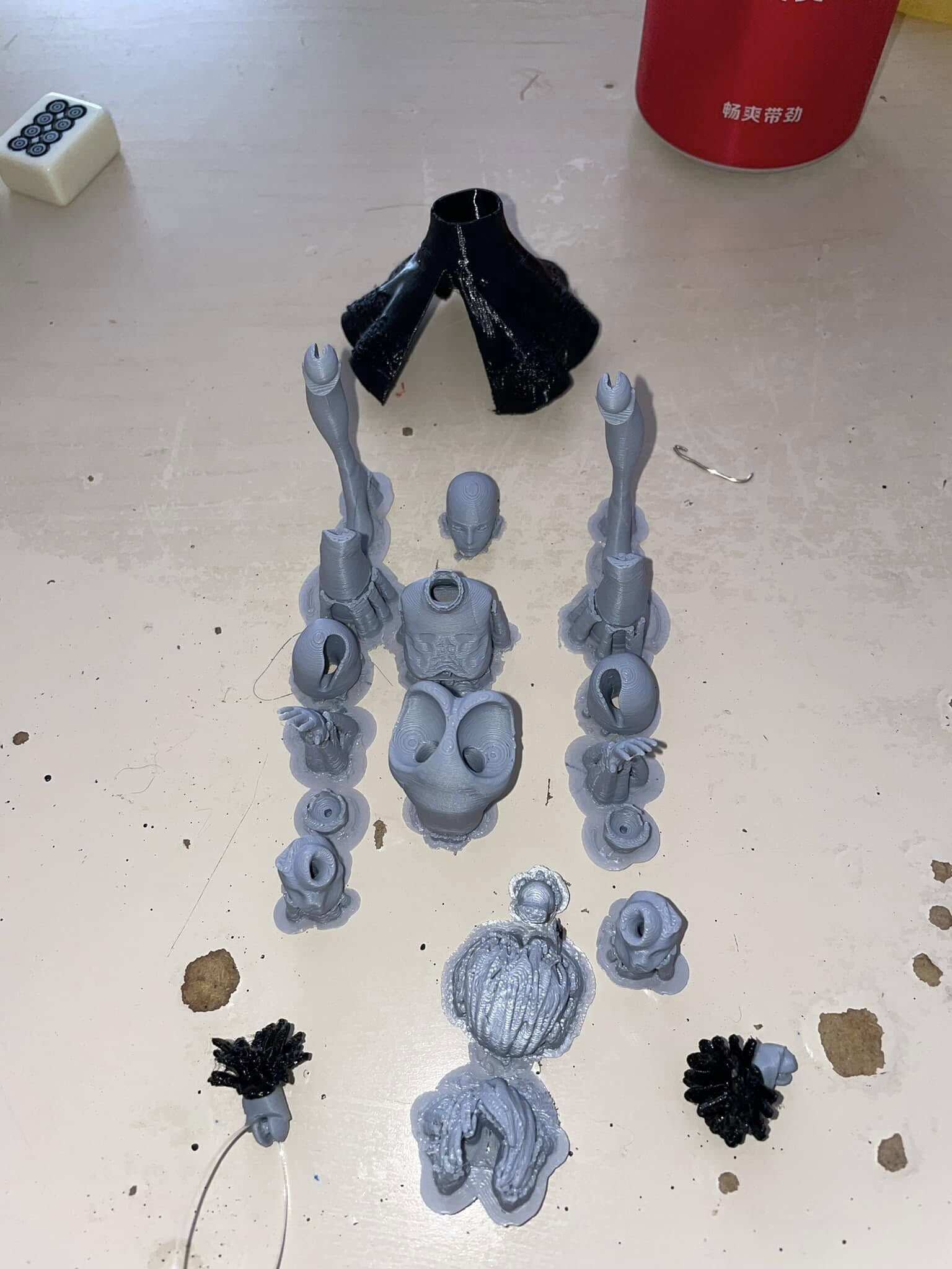 2B BJD from Neir Automata 15cm  3D print model_5