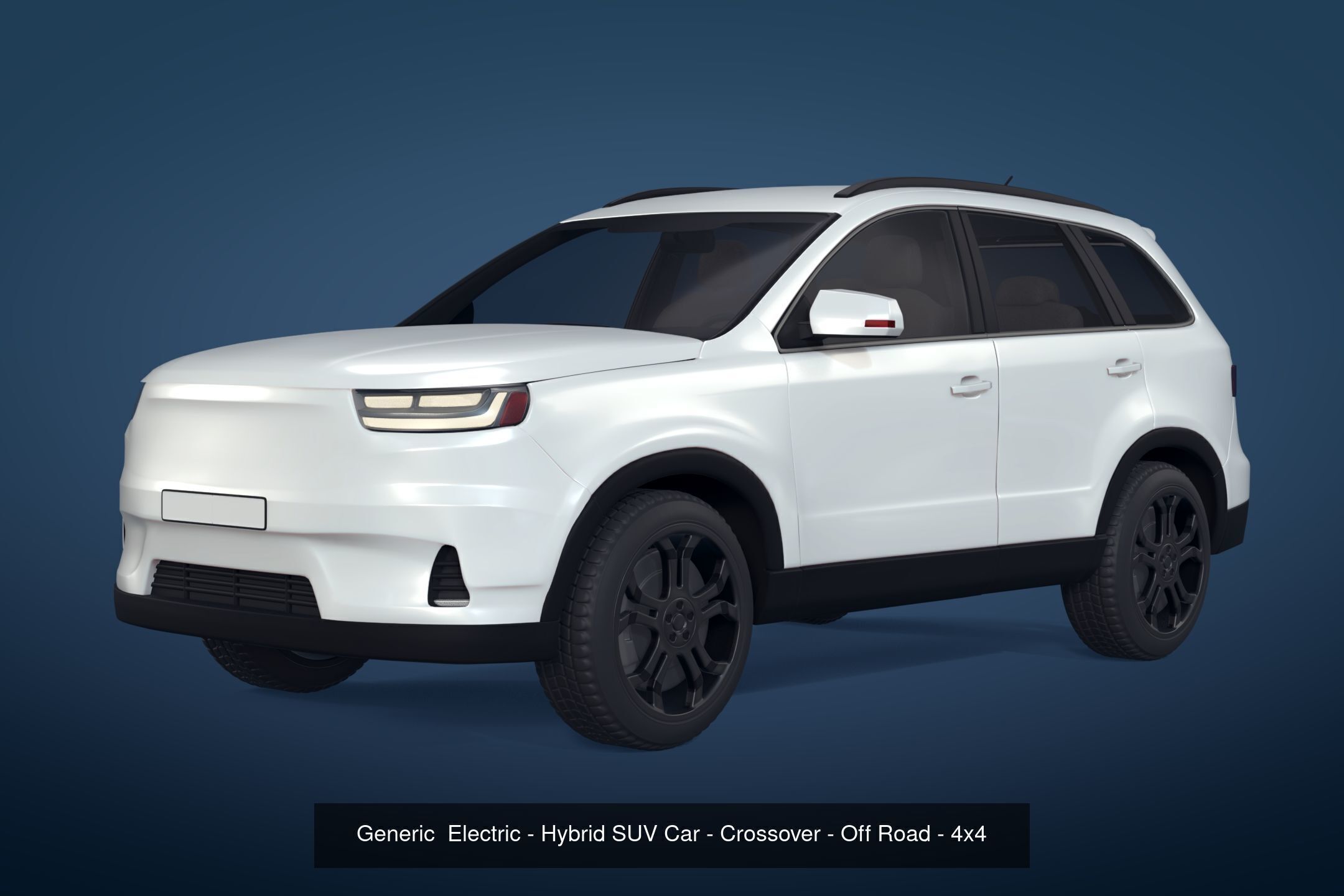 Generic SUV - Car 3D Model Collection_3