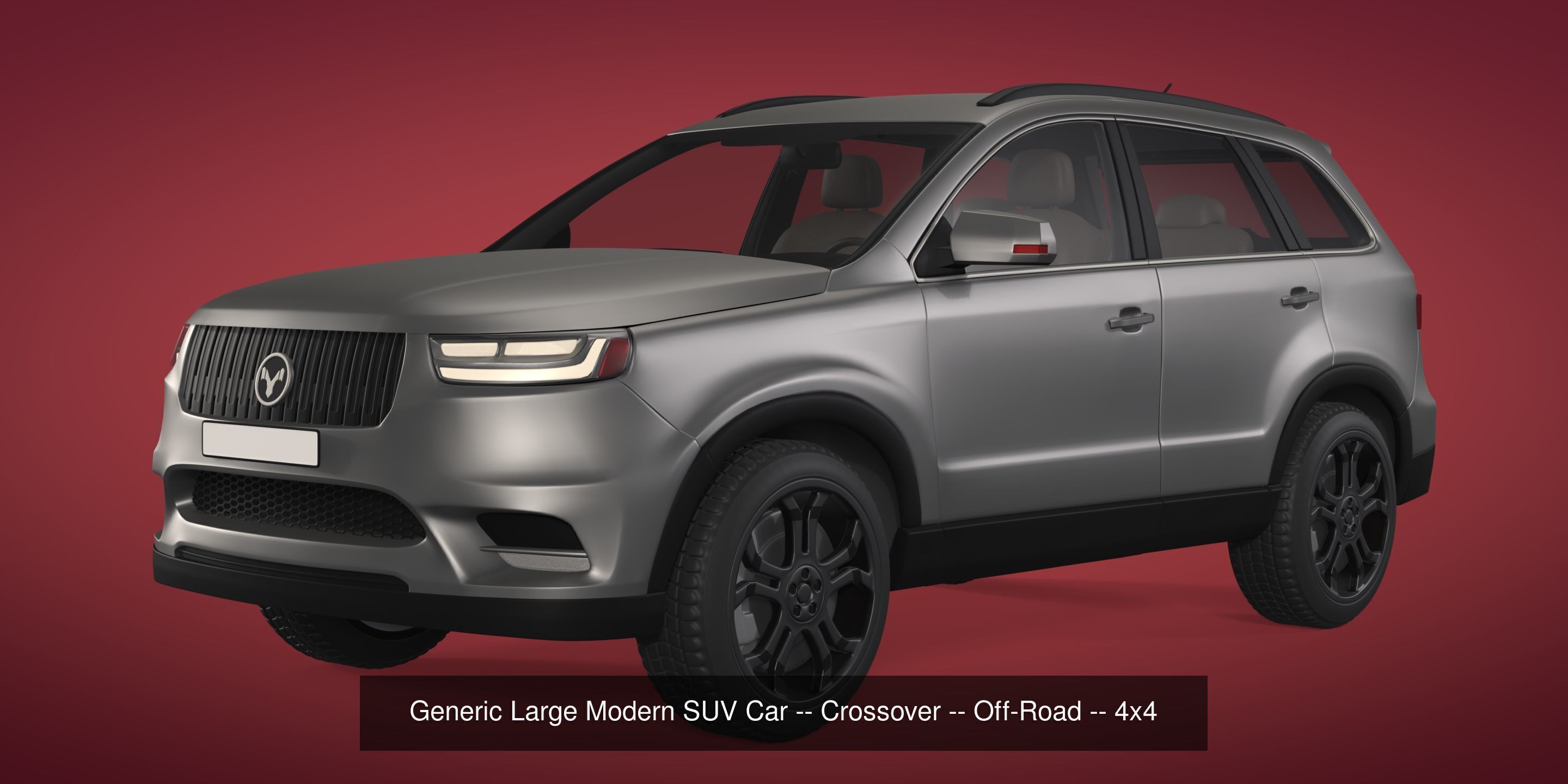 Generic SUV - Car 3D Model Collection_1
