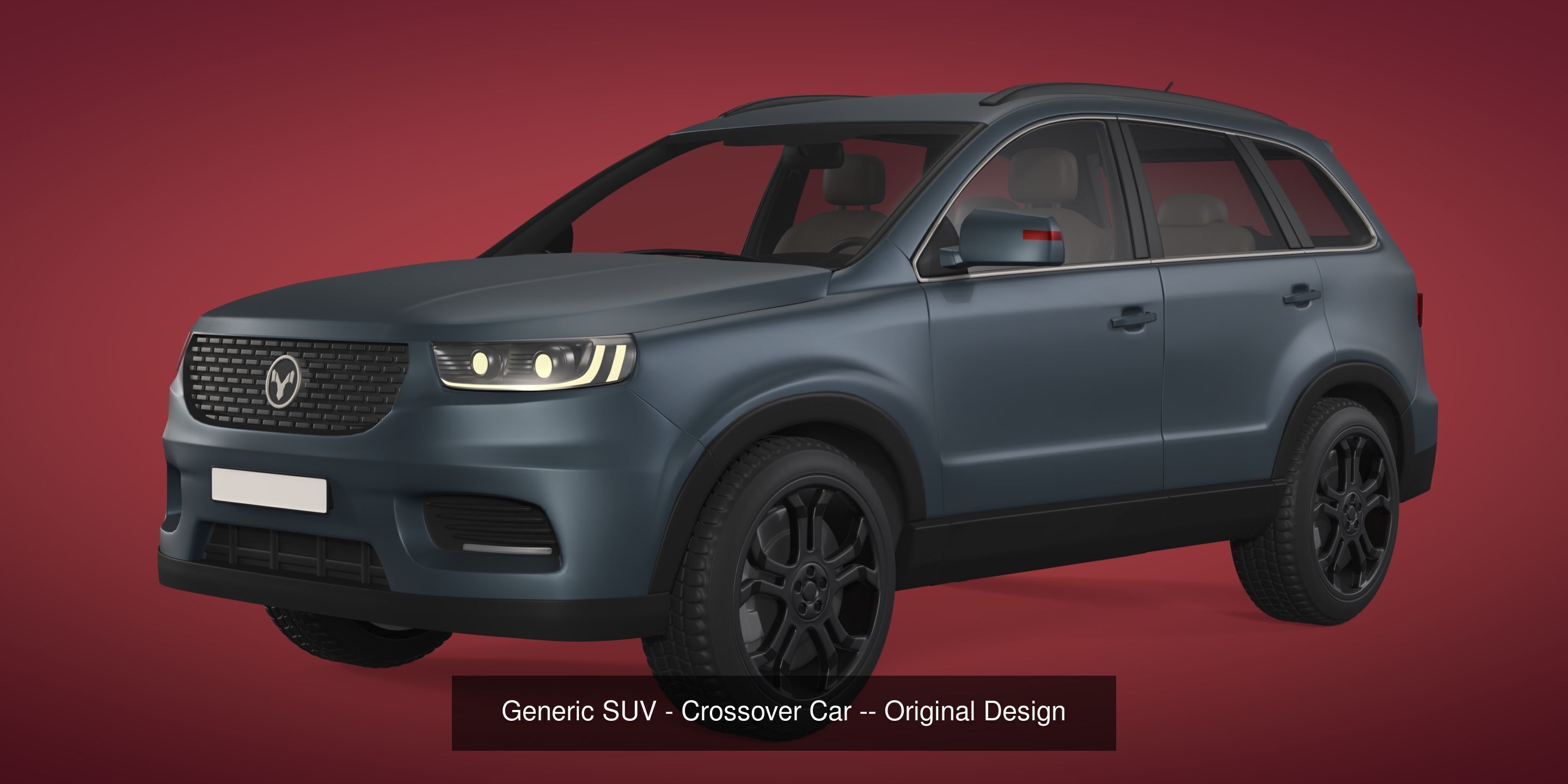 Generic SUV - Car 3D Model Collection_2