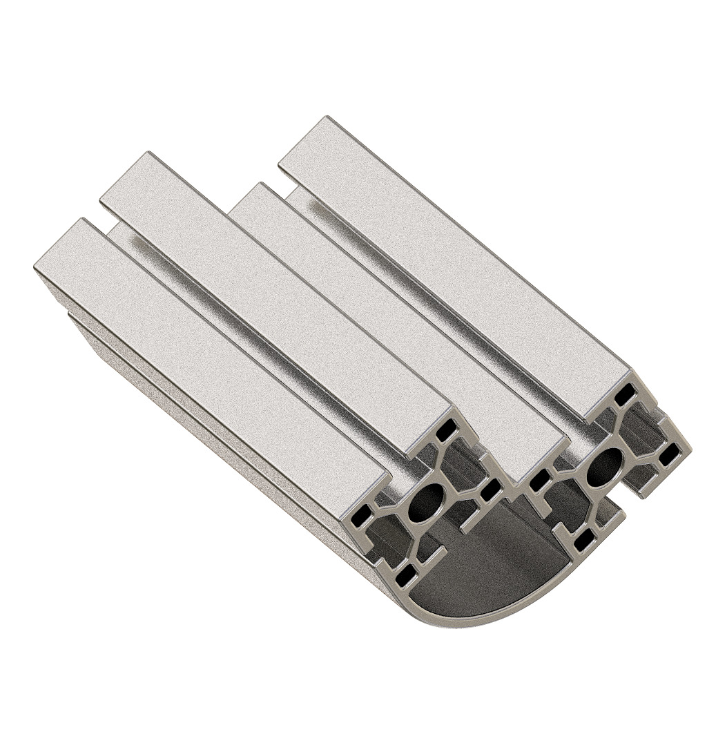 Exquisite Aluminium Profile 3D print model_1