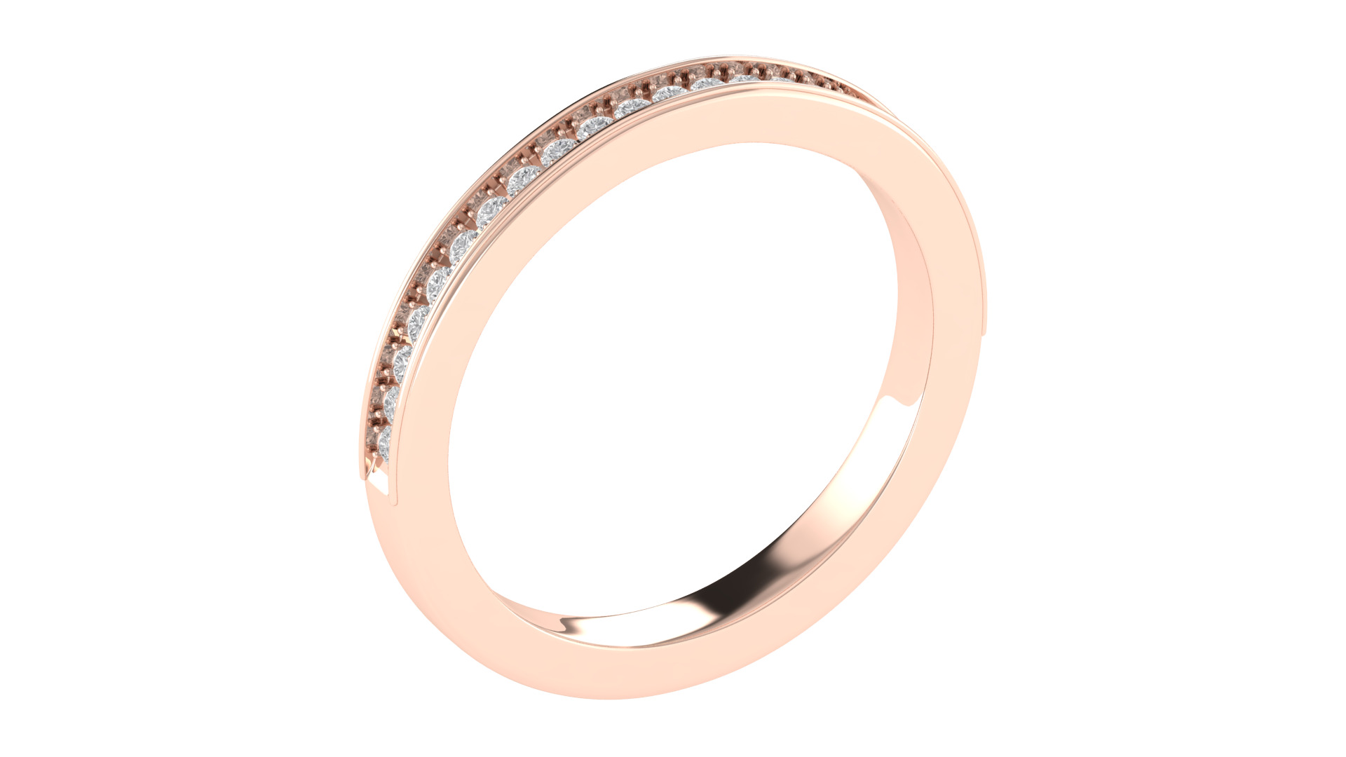 Women Ring Render 3dm STL OBJ FBX TXT Details 3D print model_4