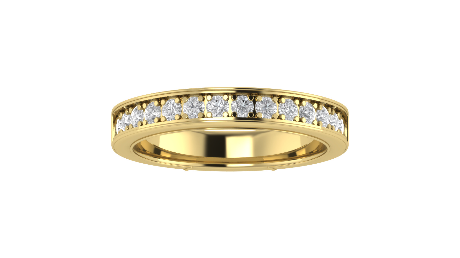 Women Ring Render 3dm STL OBJ FBX TXT Details 3D print model_3