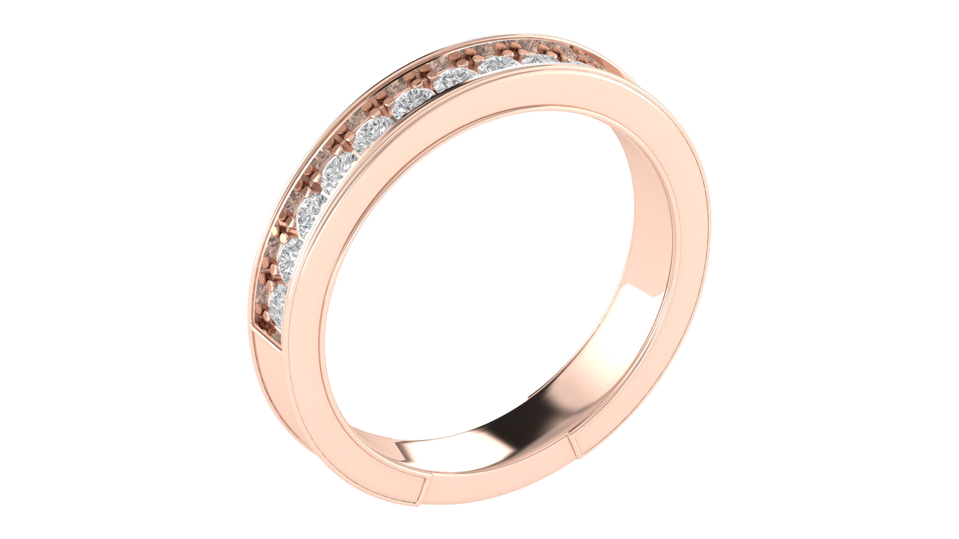 Women Ring Render 3dm STL OBJ FBX TXT Details 3D print model_4