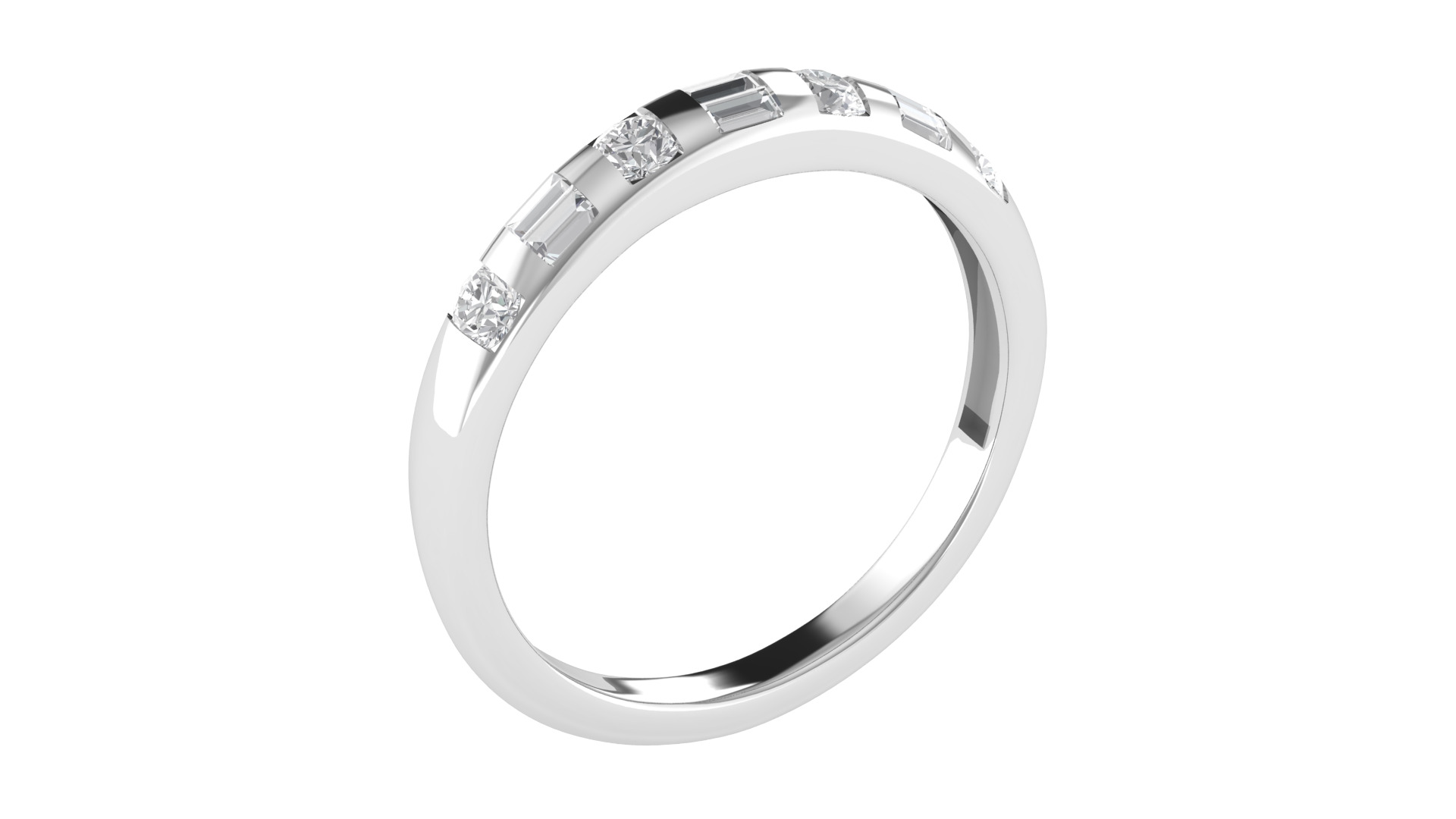 Women Ring  Render 3dm STL OBJ FBX TXT Details 3D print model_4