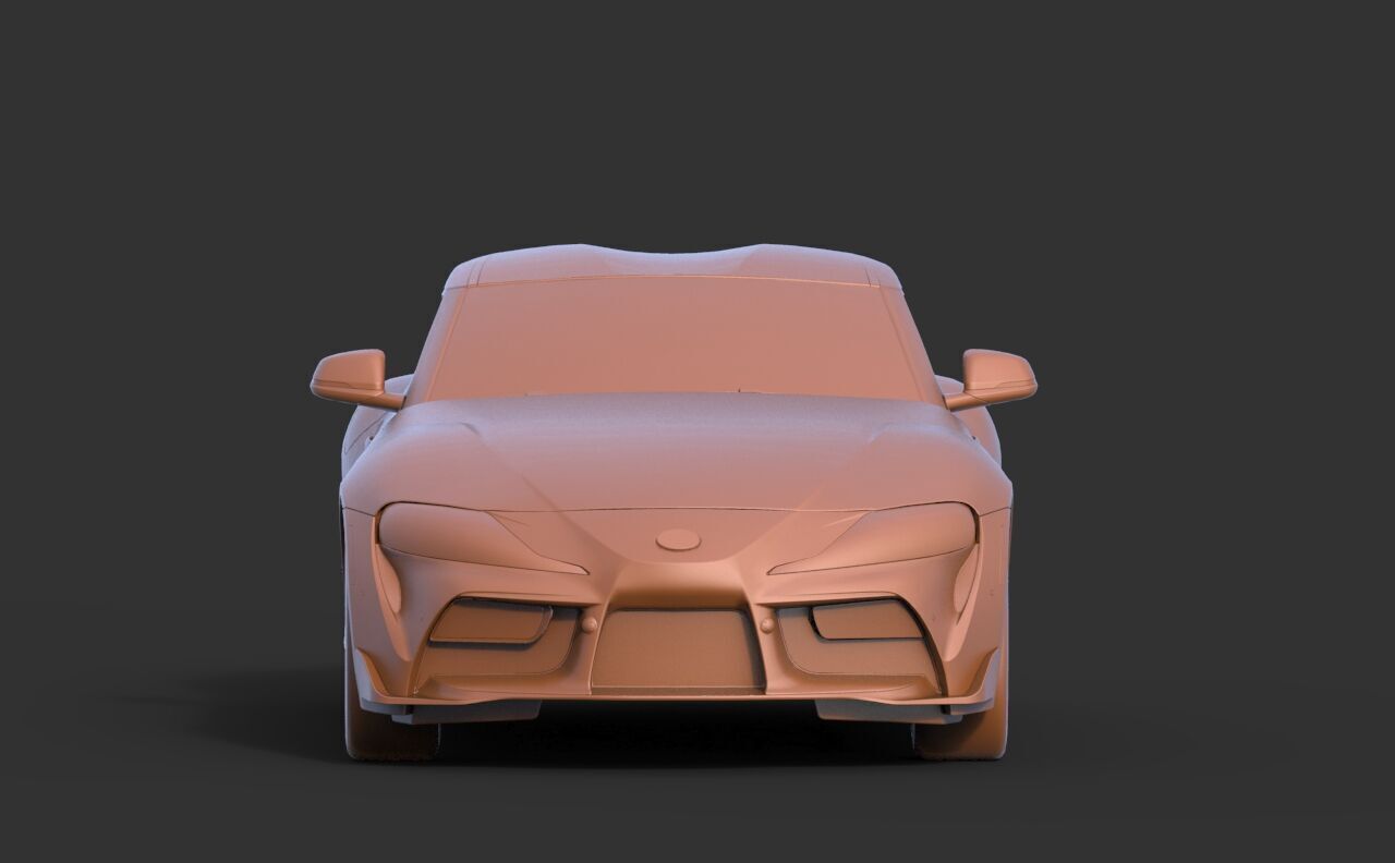 Toyota Supra Mk V 3D print model_1