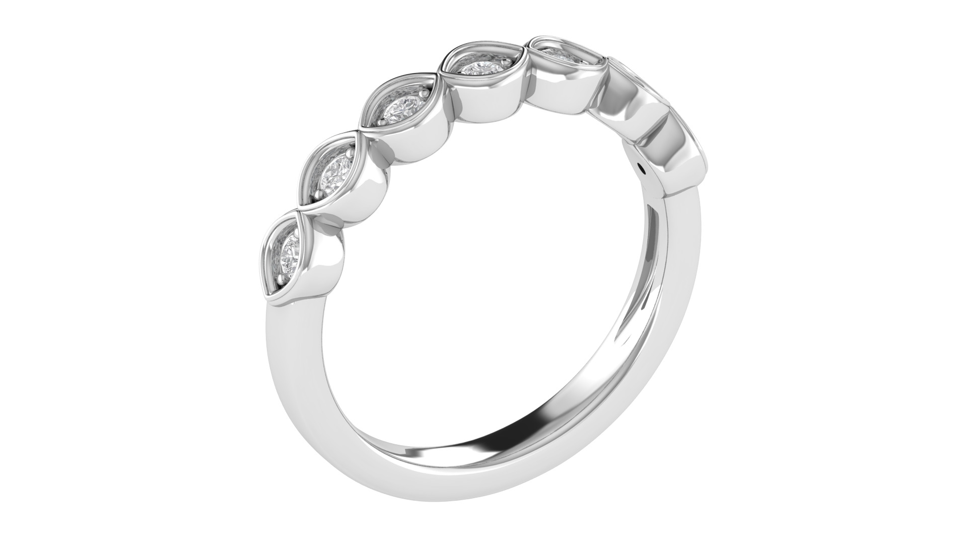 Women Ring Render 3dm STL OBJ FBX TXT Details 3D print model_4