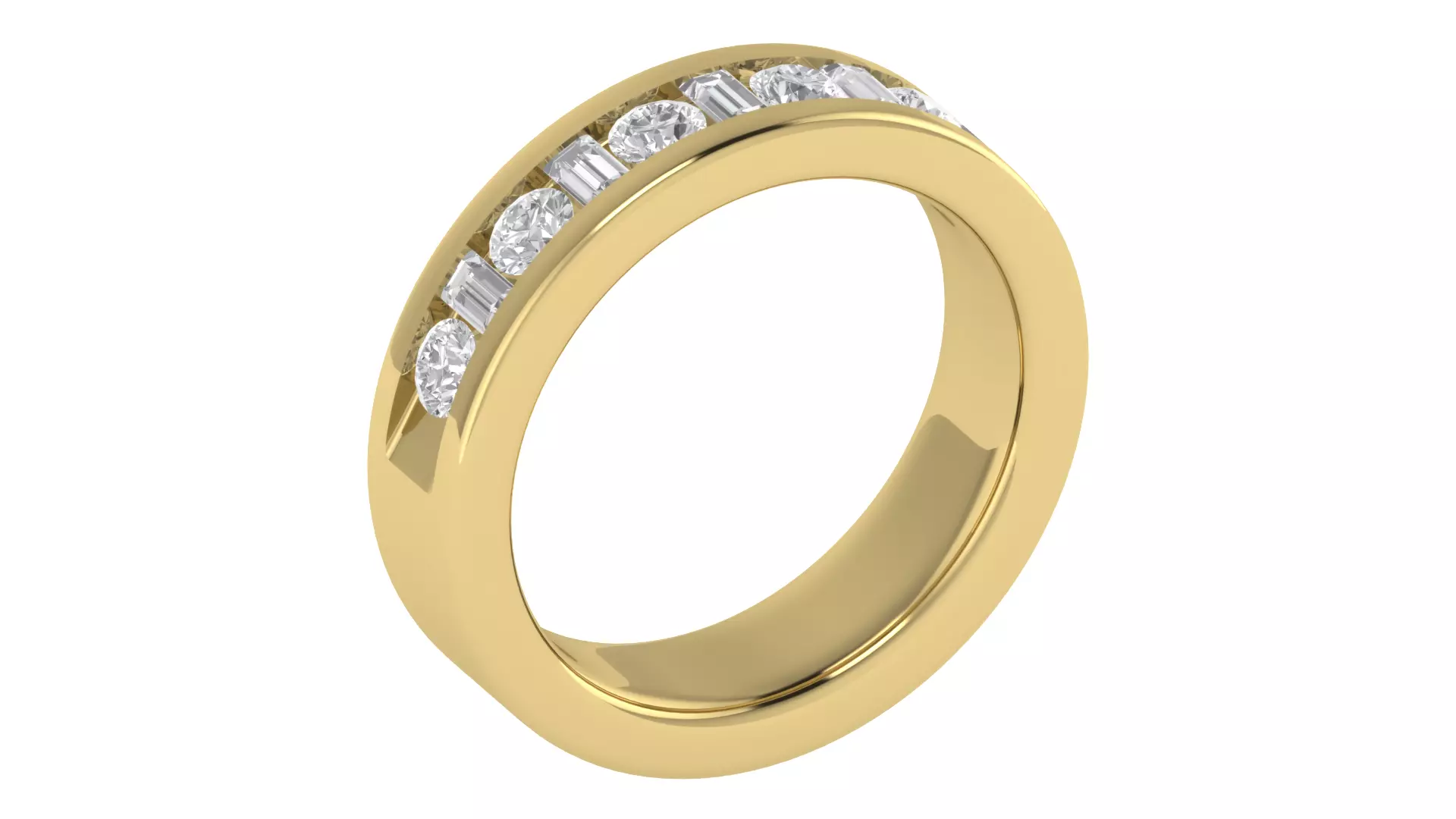 Women Ring Render 3dm STL OBJ FBX TXT Details 3D print model_0