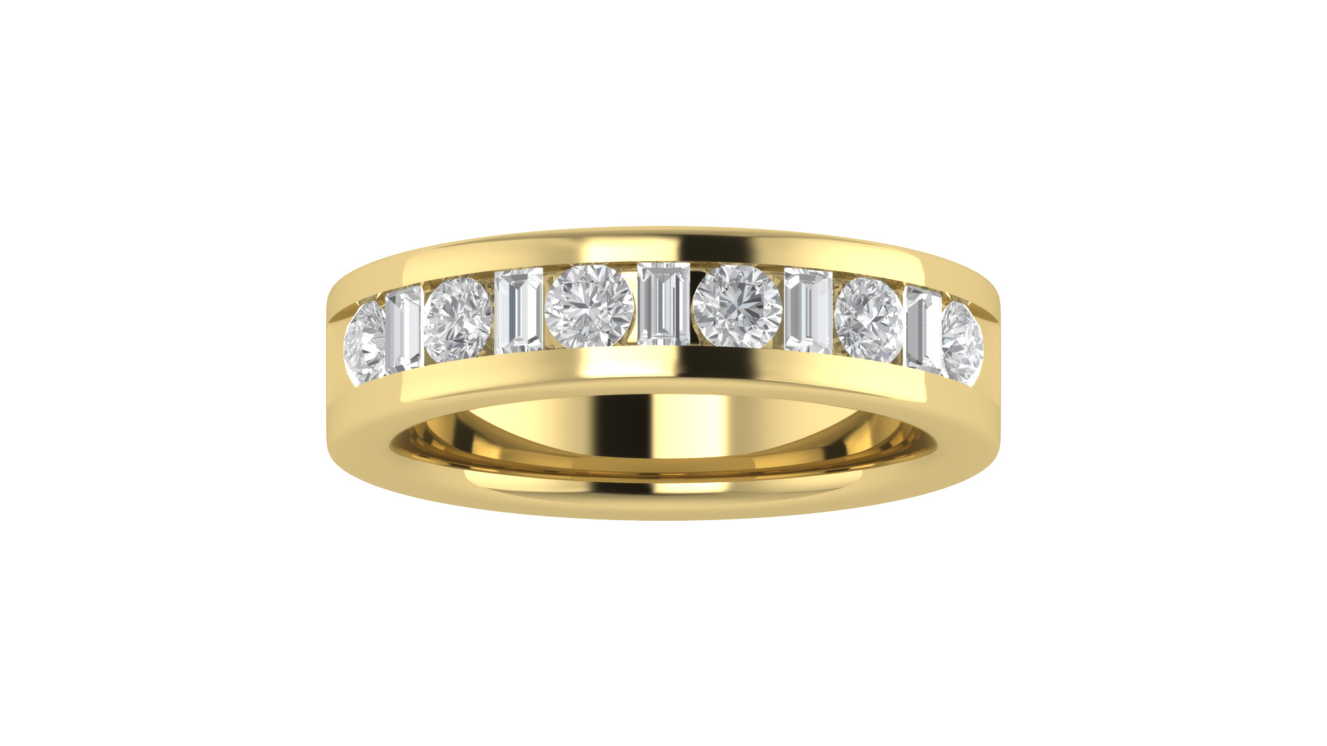 Women Ring Render 3dm STL OBJ FBX TXT Details 3D print model_1