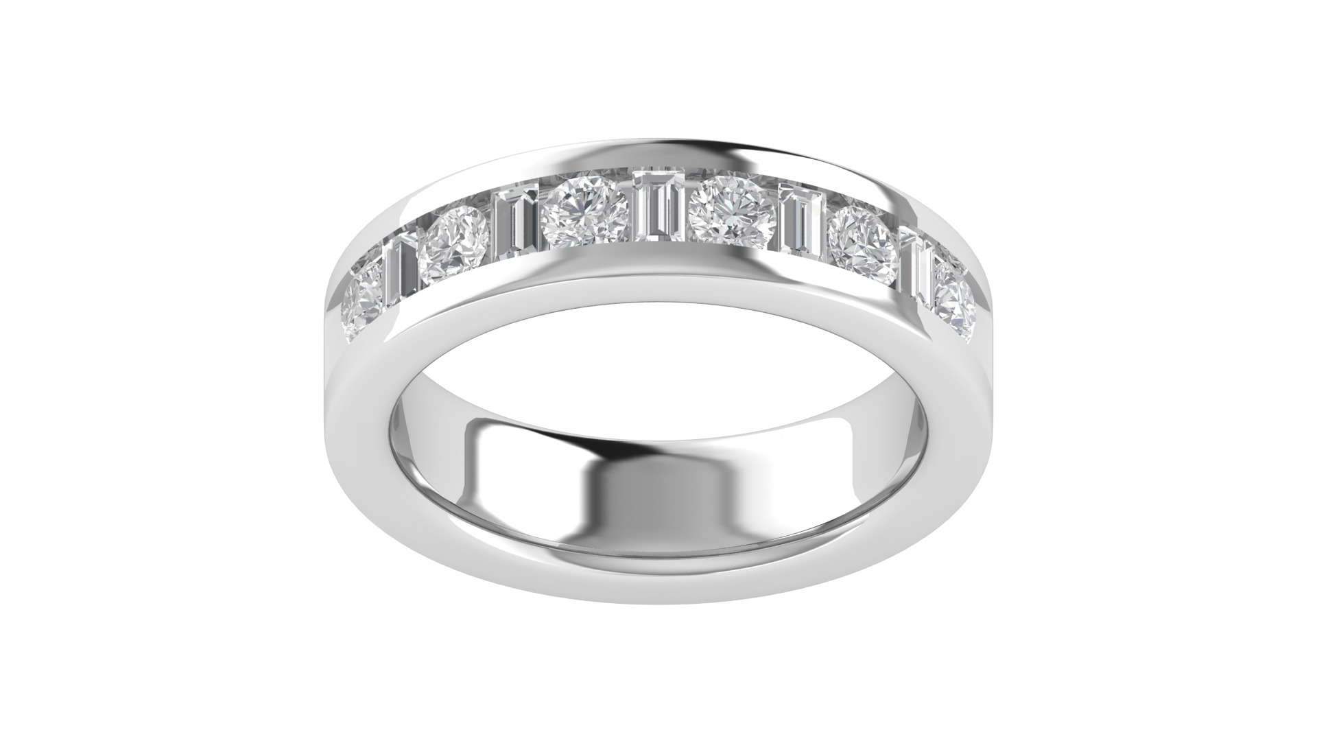 Women Ring Render 3dm STL OBJ FBX TXT Details 3D print model_17