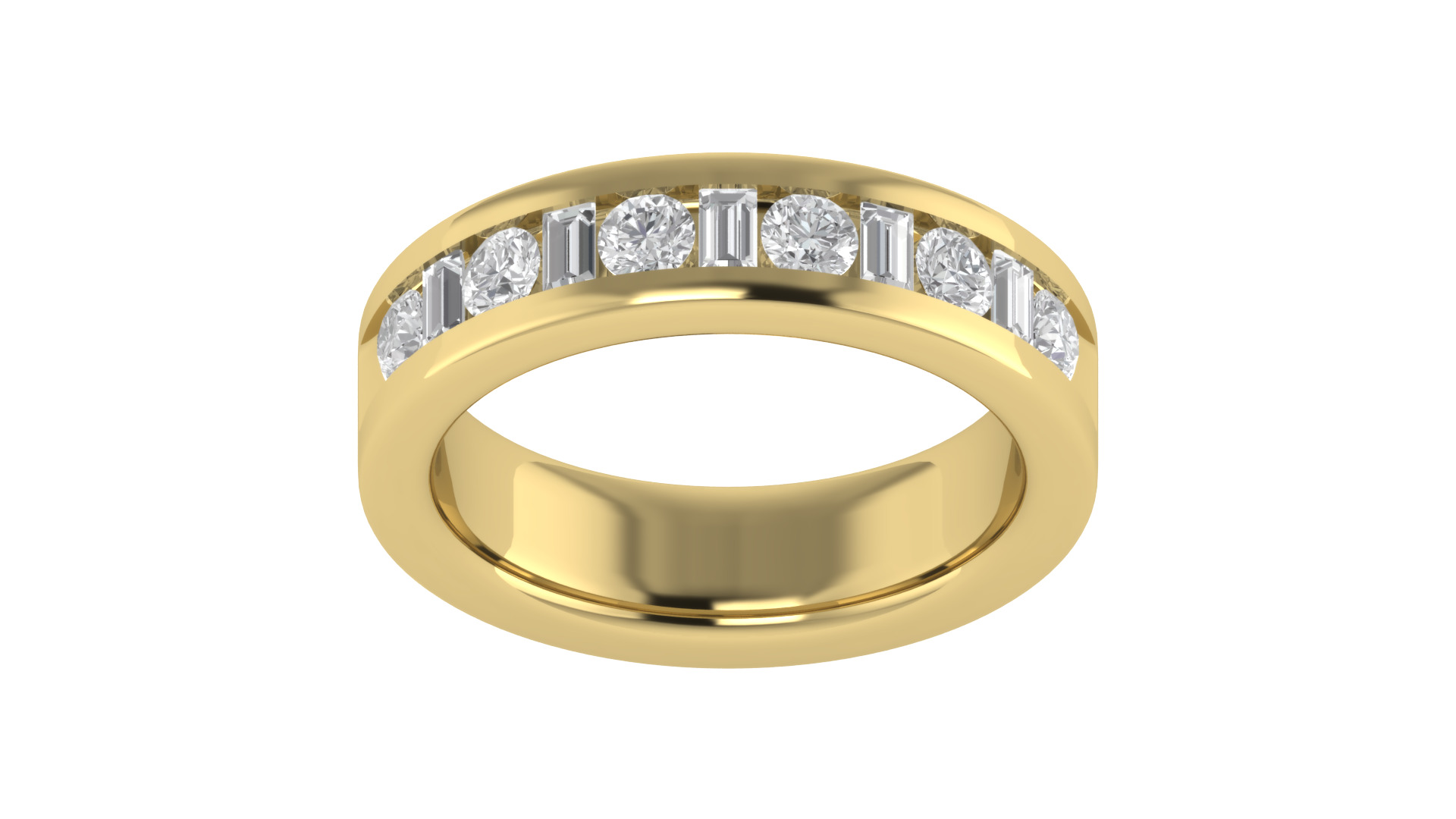 Women Ring Render 3dm STL OBJ FBX TXT Details 3D print model_19