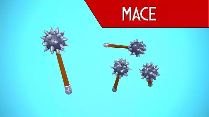 MACE CARTOON STYLIZED