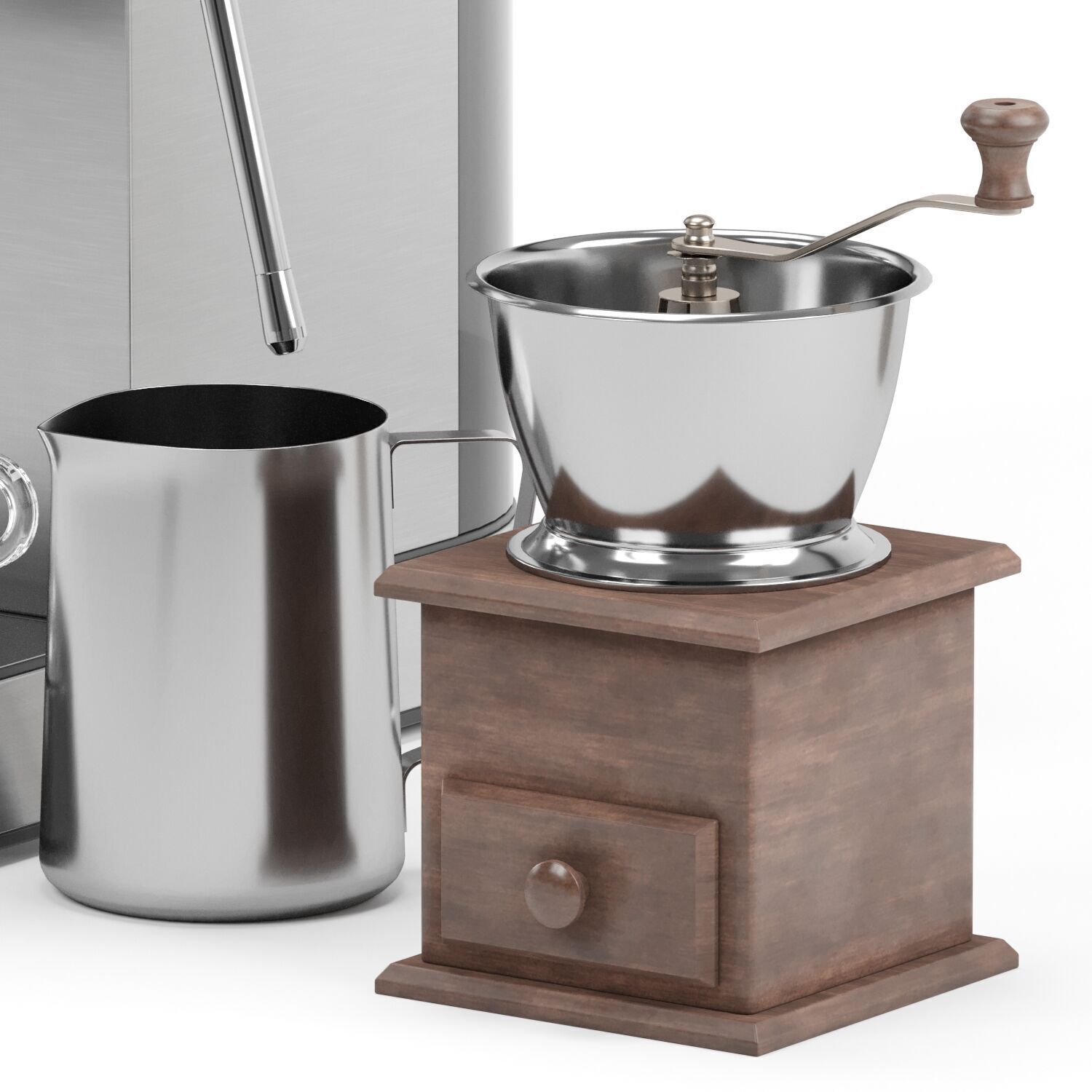 SUNBEAM espresso coffee machine Free 3D model_3