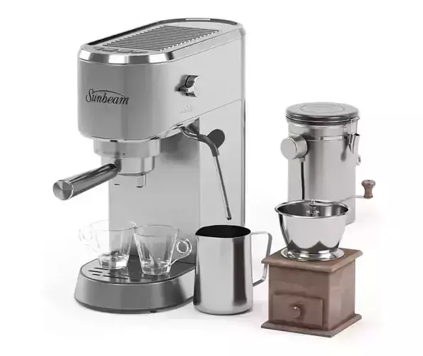 SUNBEAM espresso coffee machine Free 3D model