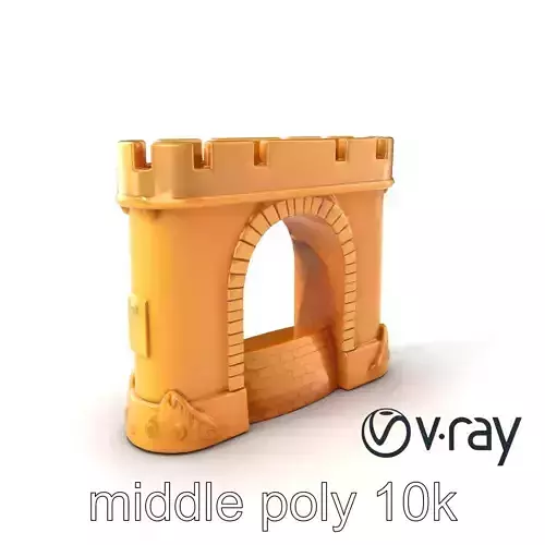 Underwater Castle Archway model pack