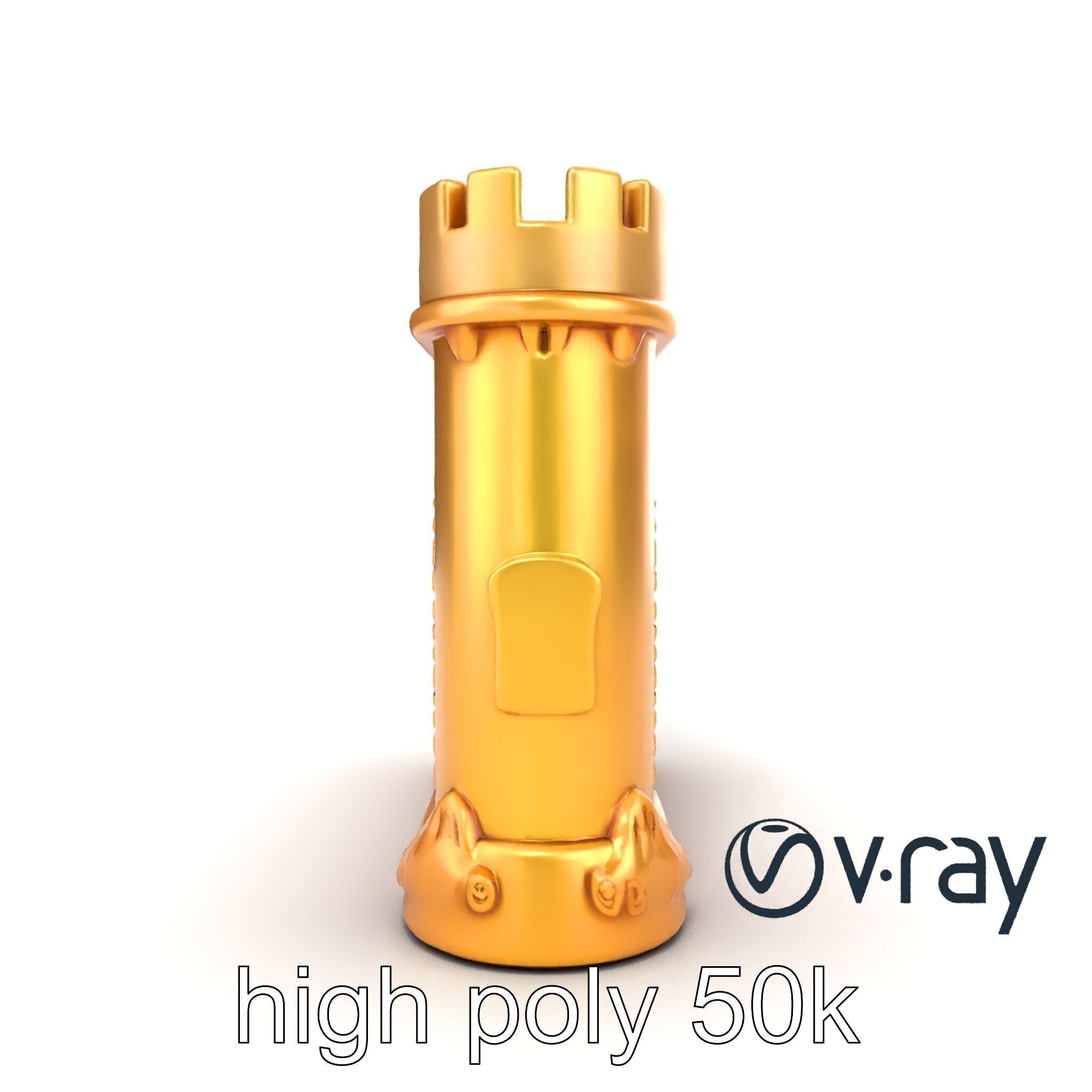 Underwater Castle Archway model pack Low-poly 3D model_15