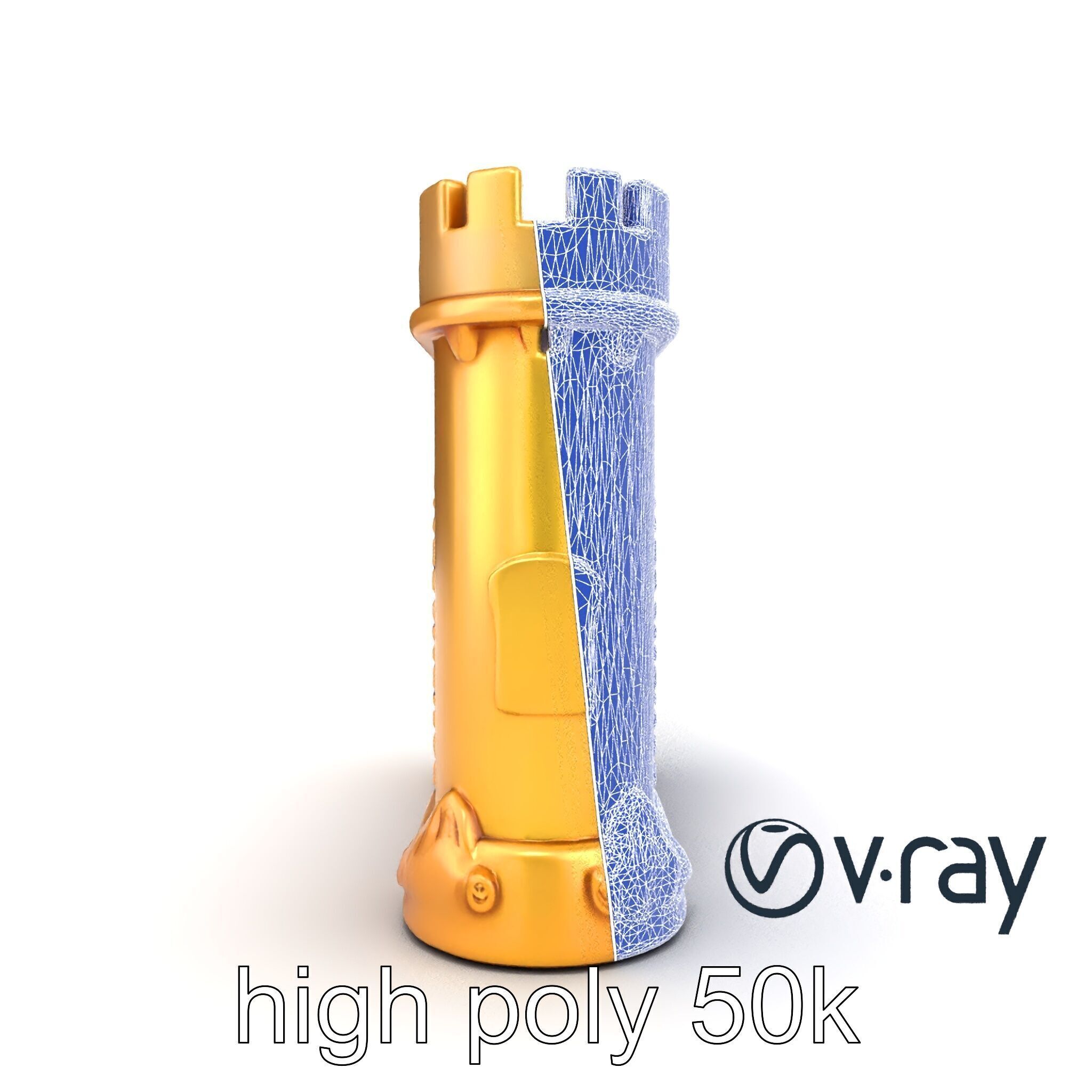 Underwater Castle Archway model pack Low-poly 3D model_26