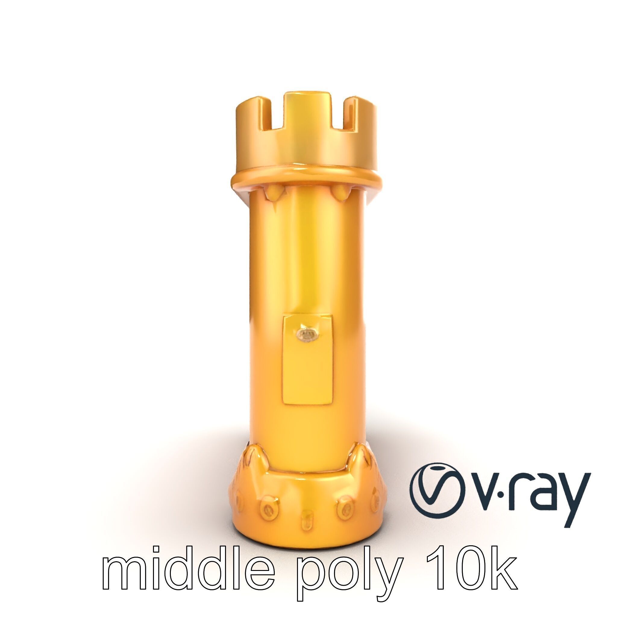 Underwater Castle Archway model pack Low-poly 3D model_21