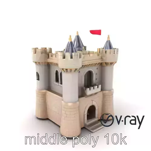 Grand Stone Castle model pack