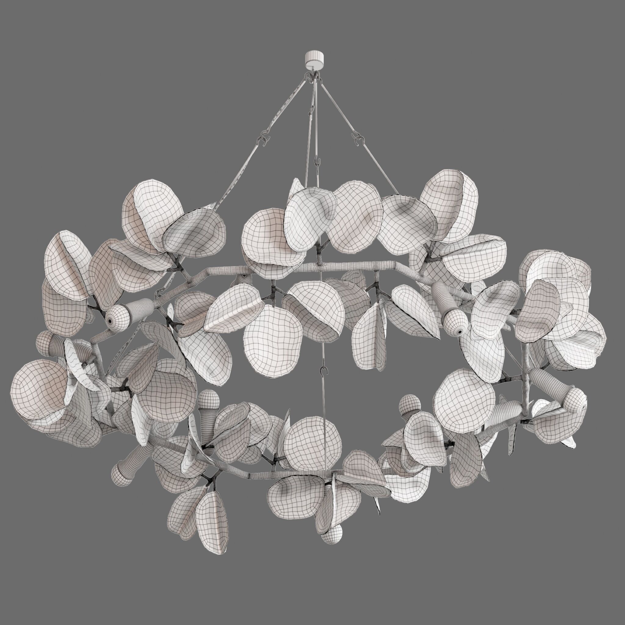 Pendant Lamp Moonpapier Paris 3D model_3