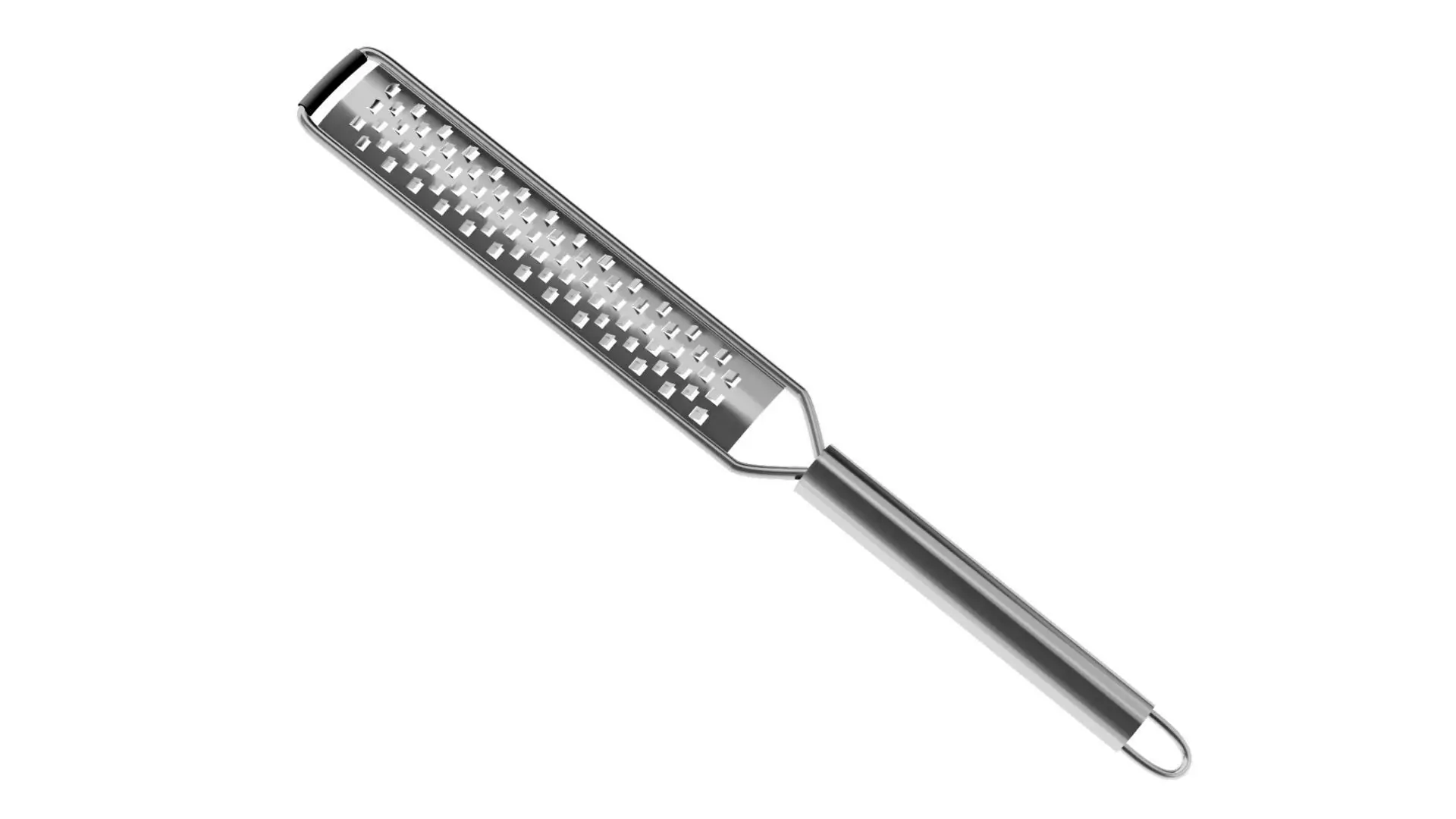 stainless steel hand grater A 3D model_0
