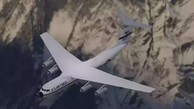 Lockheed C-141A Starlifter Transport Aircraft