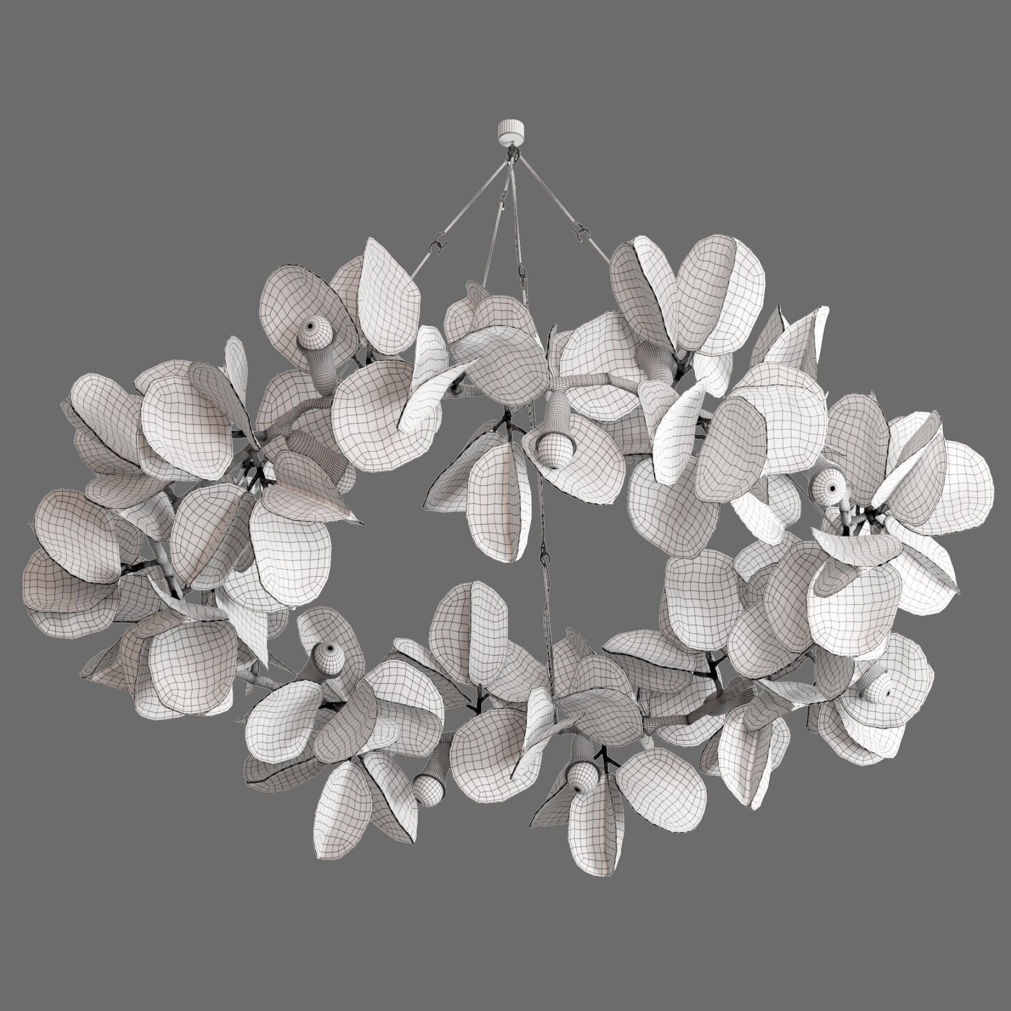 Pendant Lamp Moonpapier St Honore 3D model_3