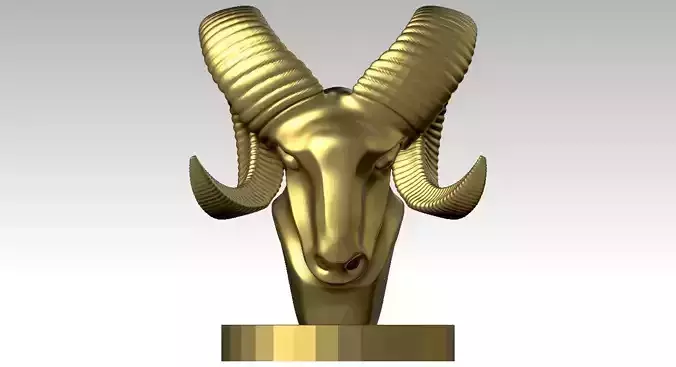 Doodge-Ram-Hood-Decor - 3D print 3D print model