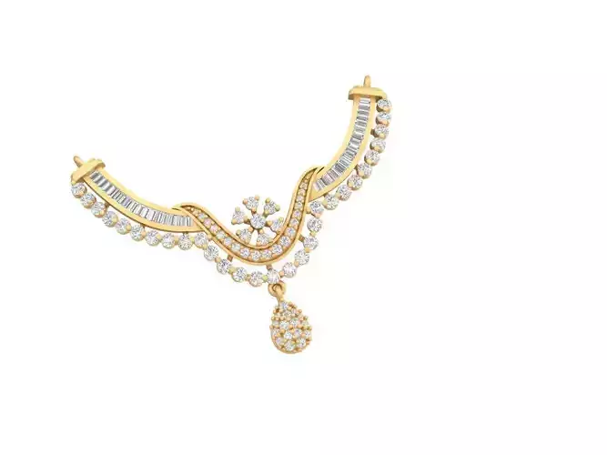 Designer Diamond Mangalsutra