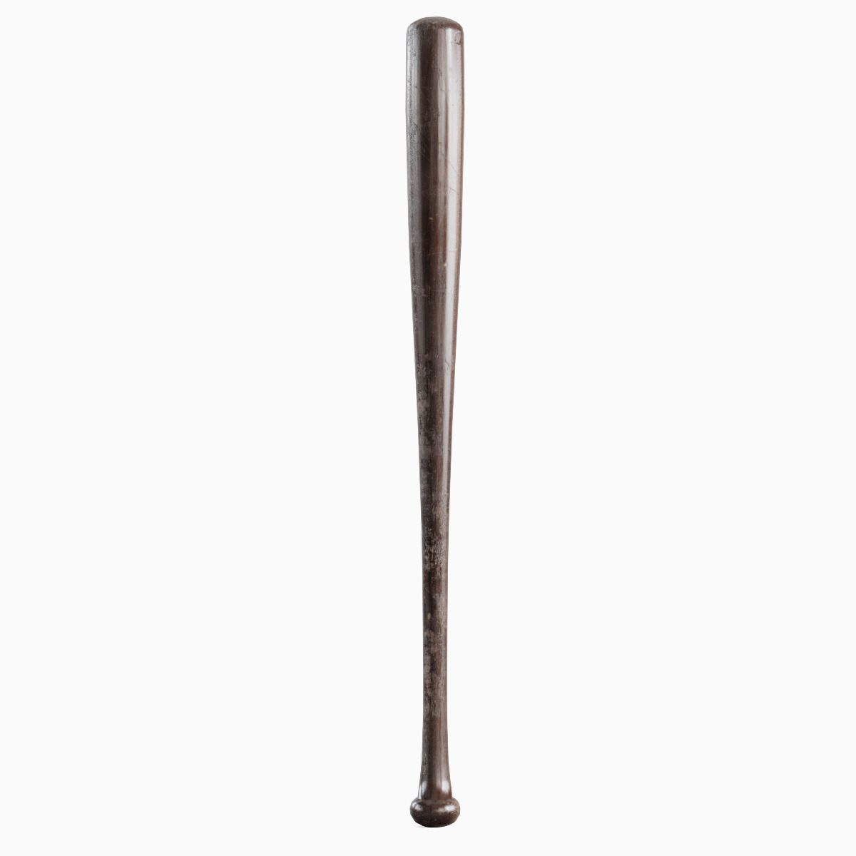 Baseball Bat 02  Low-poly 3D model_1