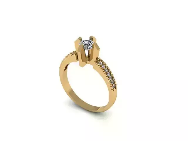 Solitaire  ring for diamond 