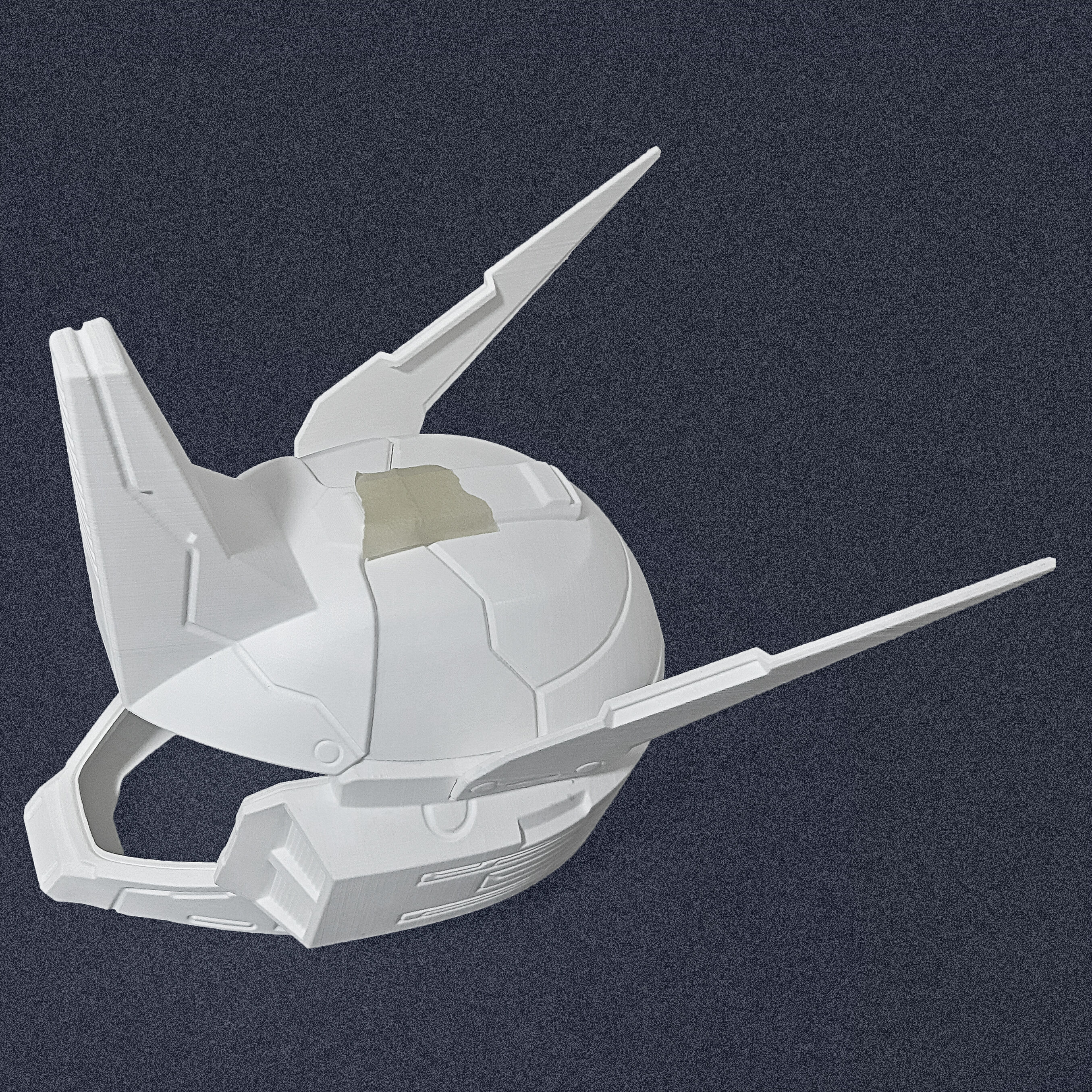 Destiny 2  Male  Mechanized  Protector  Helmet - 3D Print Files 3D print model_10