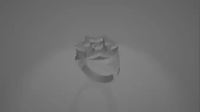 Anillo estrella de david 