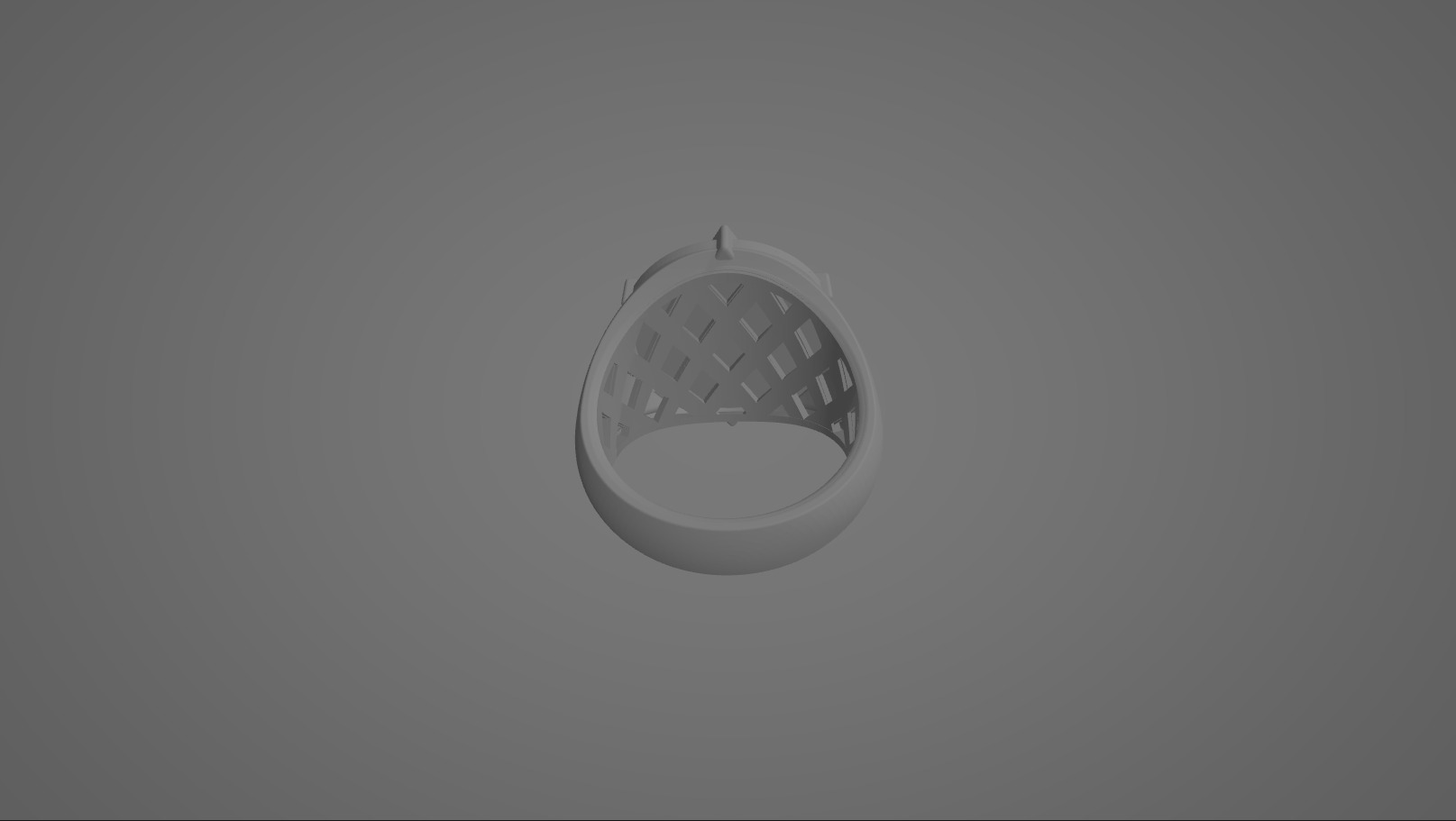 Anillo estrella de david  3D print model_2