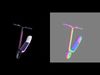 Futuristic Electric Scooter 3D Model   3D model_1