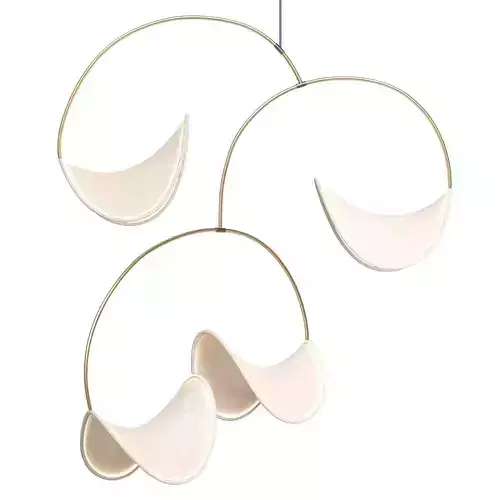  llll-02 fabric pendant 4 lights