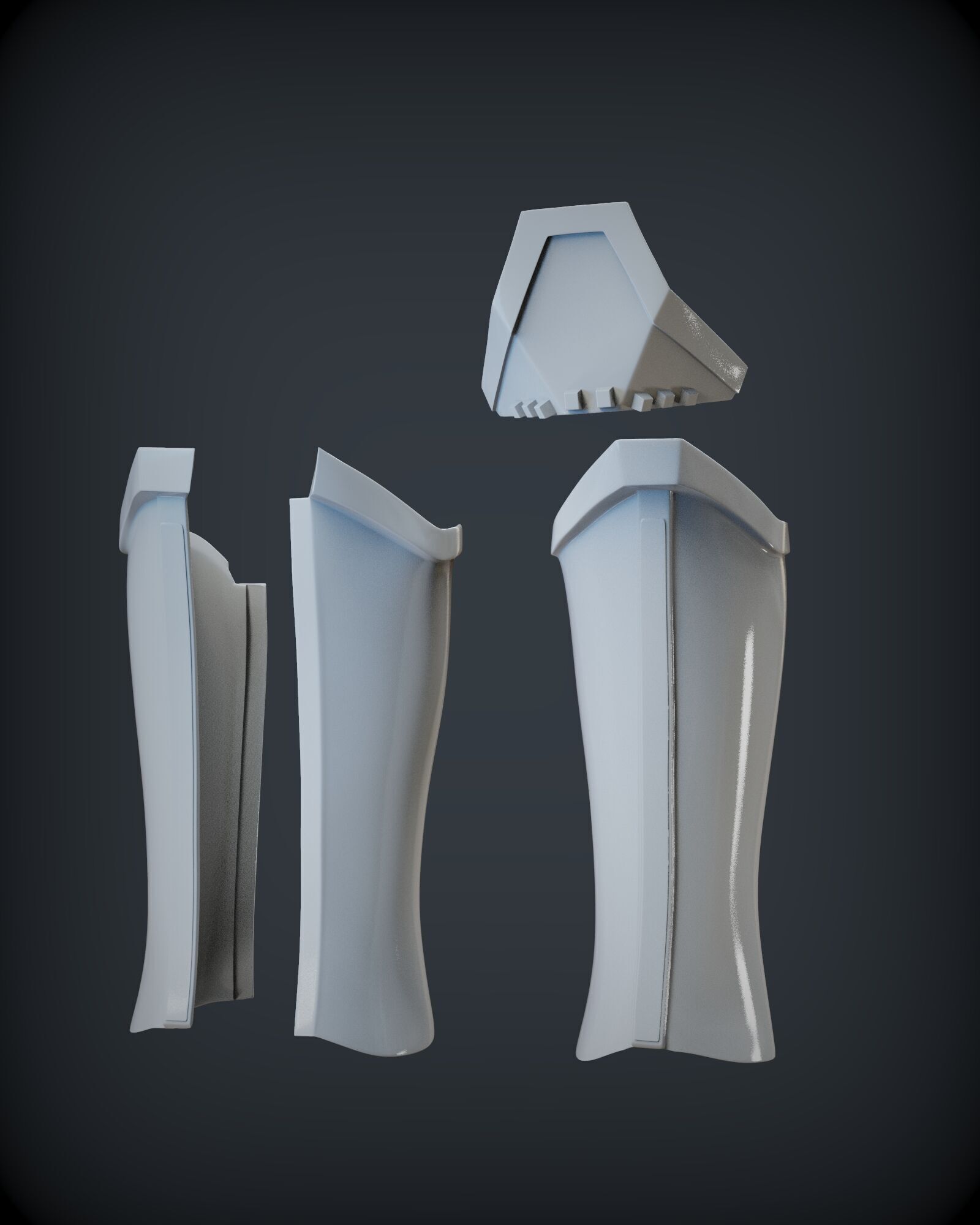 STORMTROOPER armor from Rogue One plus E11 BLASTER 3D print model_20