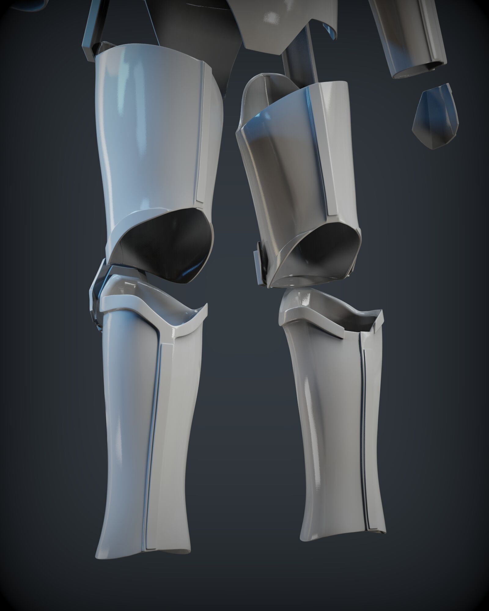 STORMTROOPER armor from Rogue One plus E11 BLASTER 3D print model_11