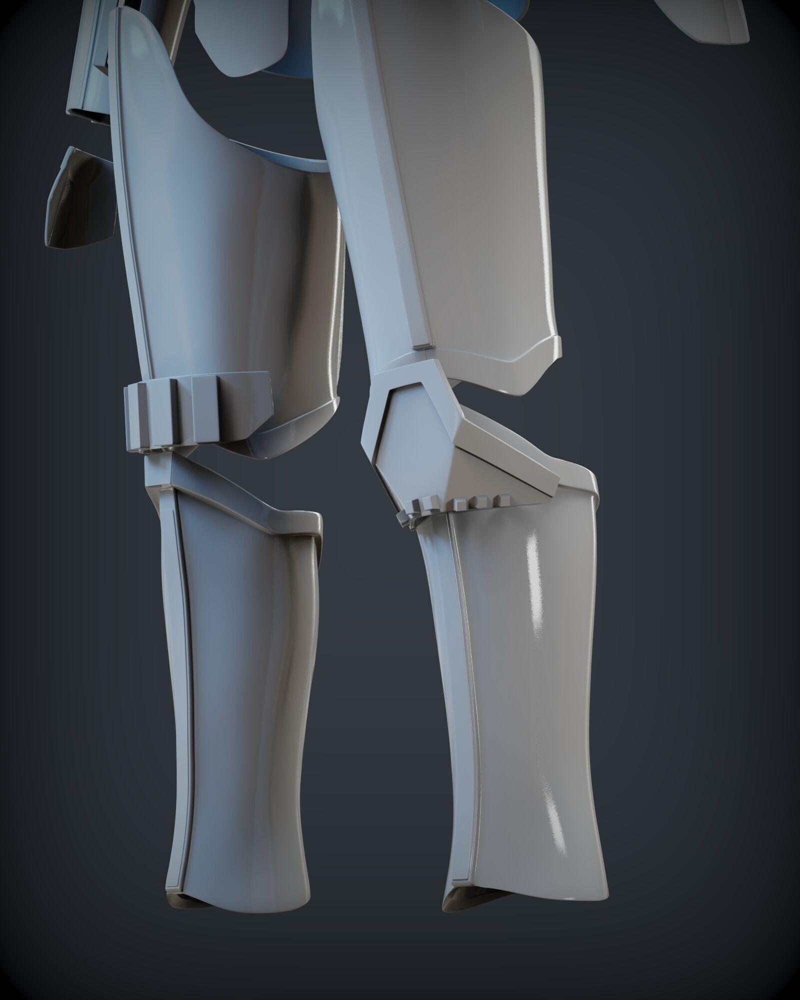 STORMTROOPER armor from Rogue One plus E11 BLASTER 3D print model_24