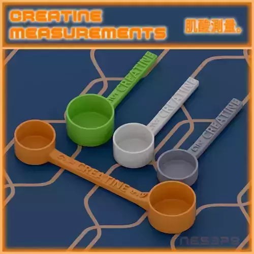 Recipientes para Creatine 3D print model
