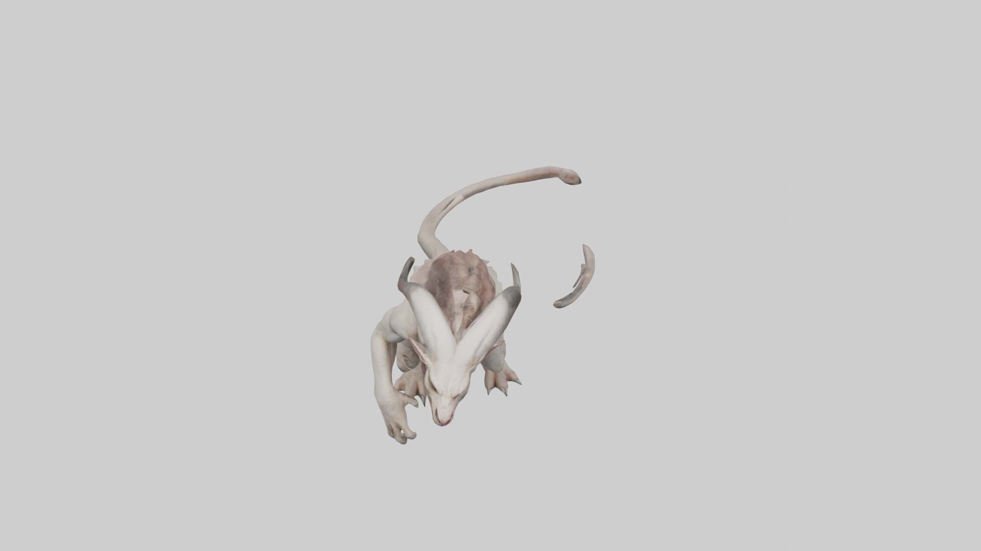 Chimera model Low-poly 3D model_26